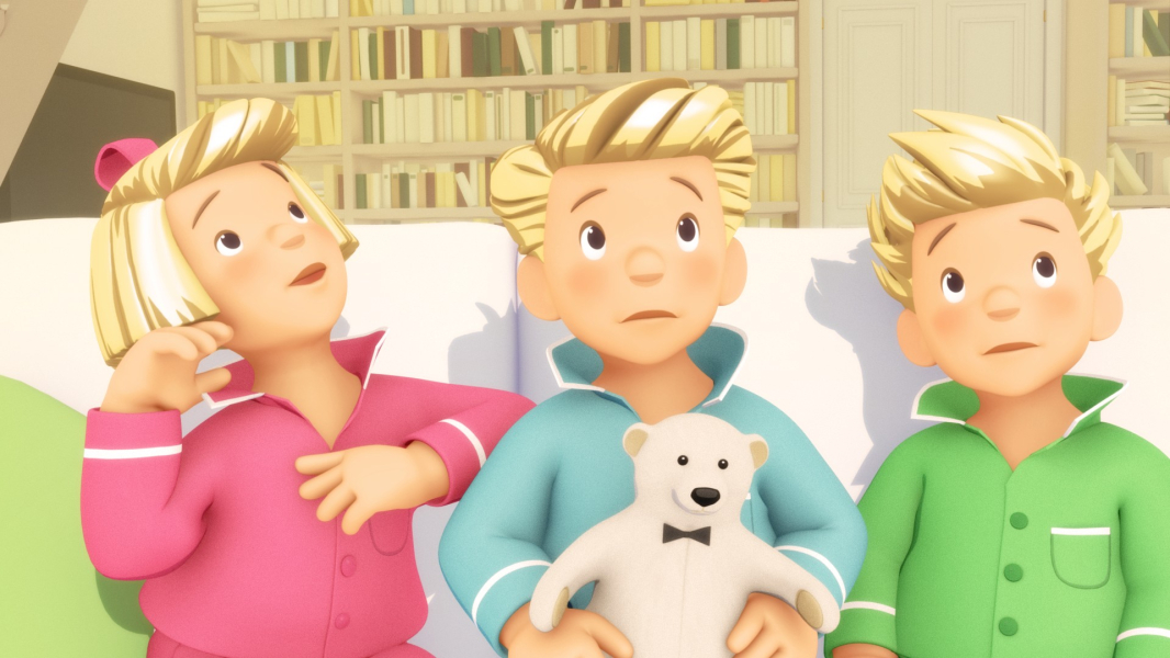 A hármasikrek borítókép