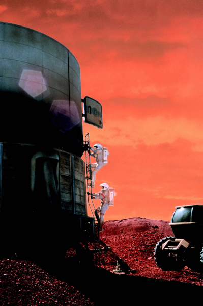 A Mars-mentőakció borítókép