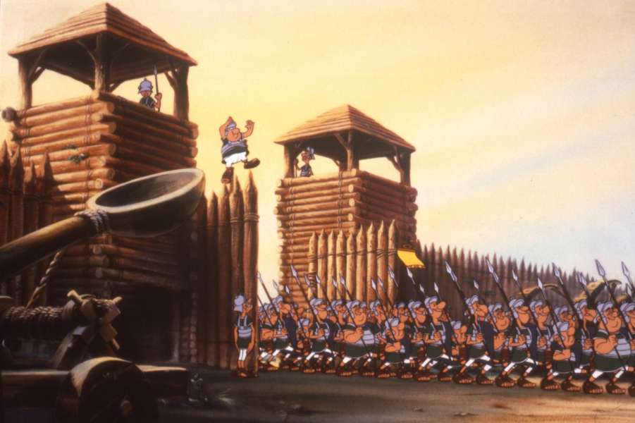 Asterix és a nagy csata borítókép