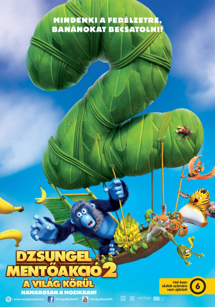 Dzsungel-mentőakció 2: A világ körül borítókép