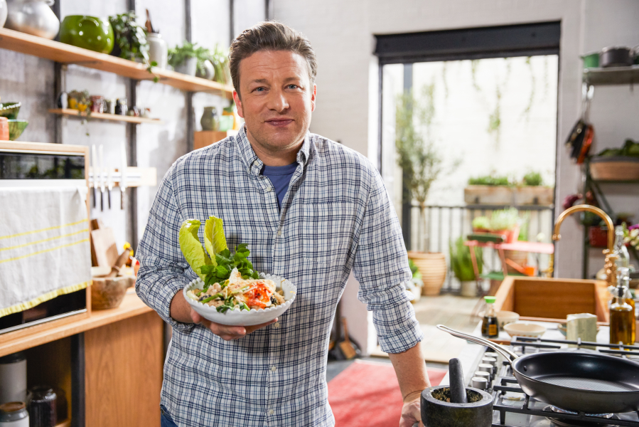 Jamie zöldséges kajái borítókép