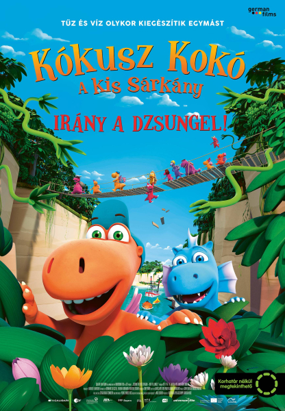 Kókusz Kokó, a kis sárkány - Irány a dzsungel! borítókép