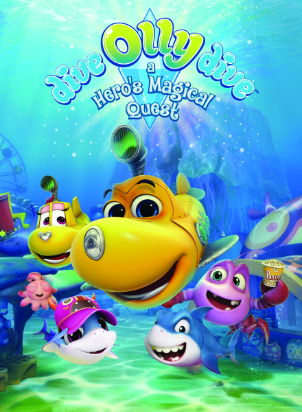Merülj Olly, merülj! - Varázslatos küldetés borítókép