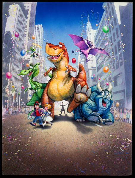 Négy dinó New Yorkban borítókép