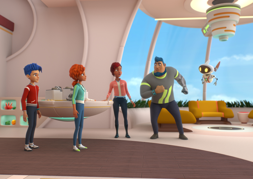 Nova család az űrben borítókép