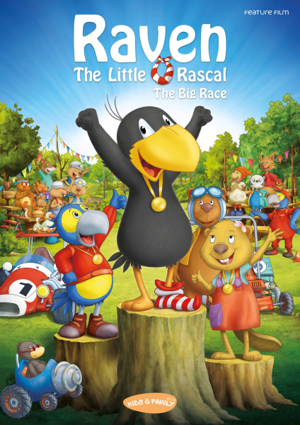 Rosszcsont hollócska - A nagy verseny II. borítókép