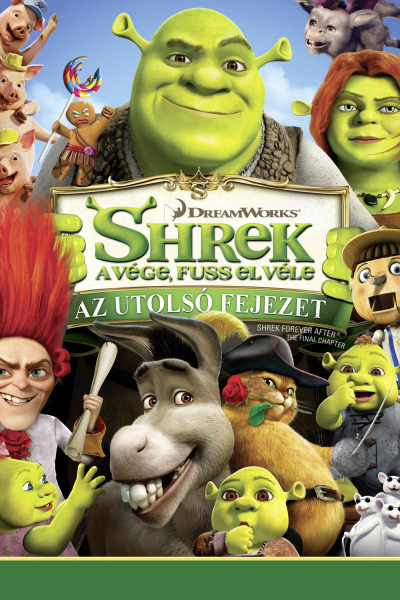 Shrek a vége, fuss el véle borítókép
