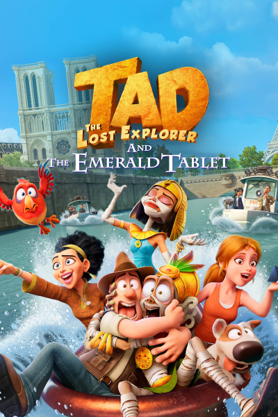 Tad, az elveszett felfedező és a smaragdtábla borítókép