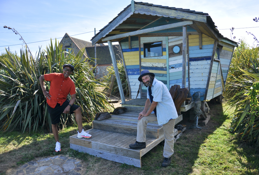 Tengerparti kunyhók borítókép