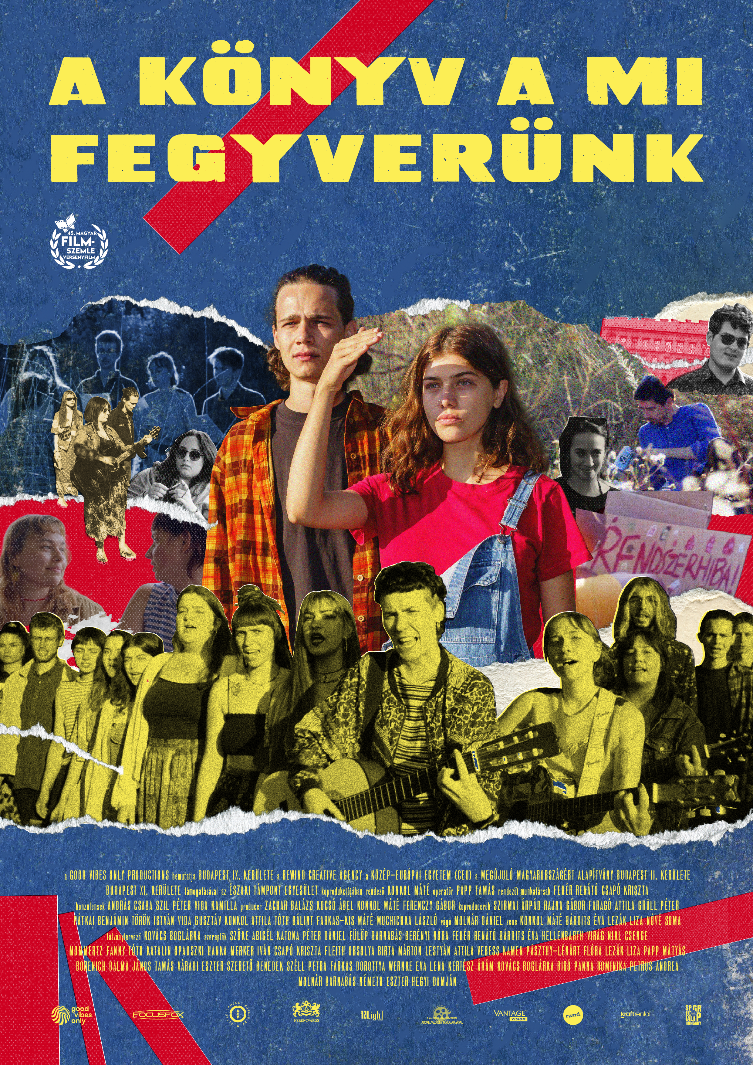 A könyv a mi fegyverünk filmplakát