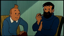 Tintin kalandjai jelenetfotó