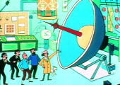 Tintin kalandjai jelenetfotó