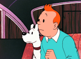 Tintin kalandjai jelenetfotó
